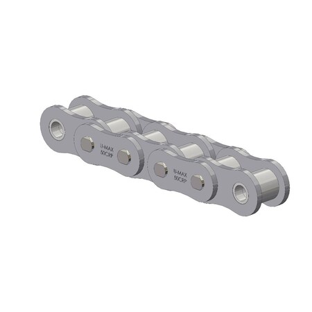 Senqcia Ultra-Max 50Crp Riv Chrome Hardened Pin ASME/ANSI Std Sngl 10Ft Bx 5/8" Pit, PK10 50CRPUMRB